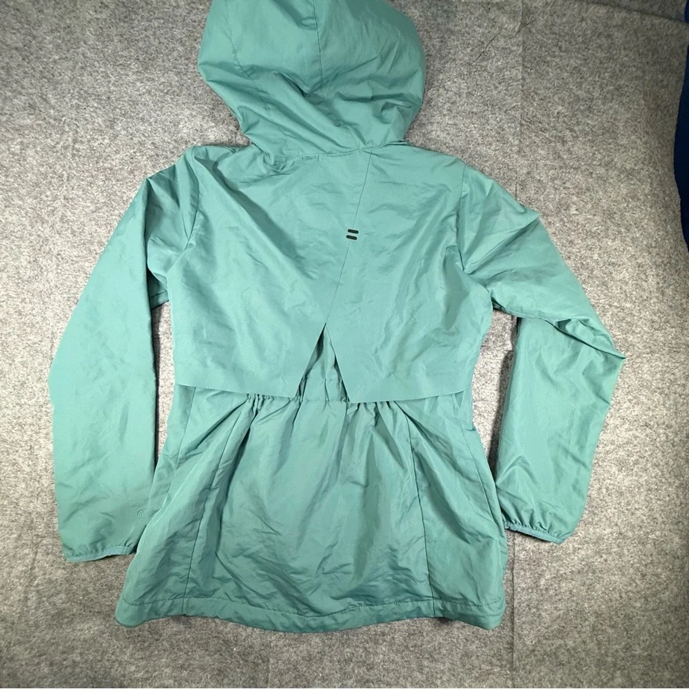 Champion Women's Hooded
Windbreaker Teal Jacket Full Zip
Size X-Small EUC - Picture 8 of 14